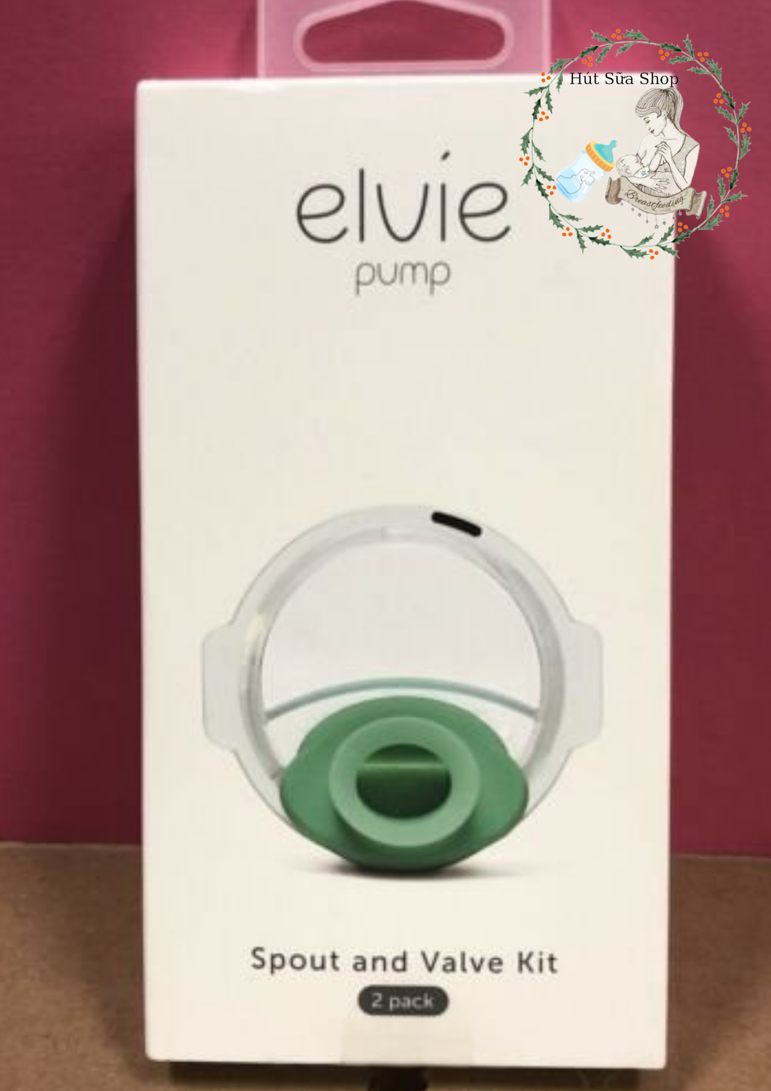 Van máy hút sữa elvie