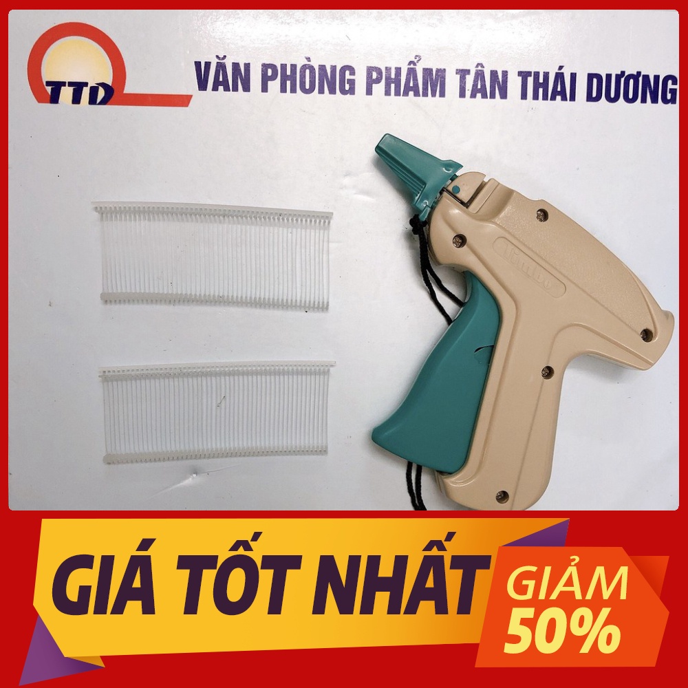 Máy bắn tag nhãn mác quần áo, bắn mác quần áo timbo cao cấp