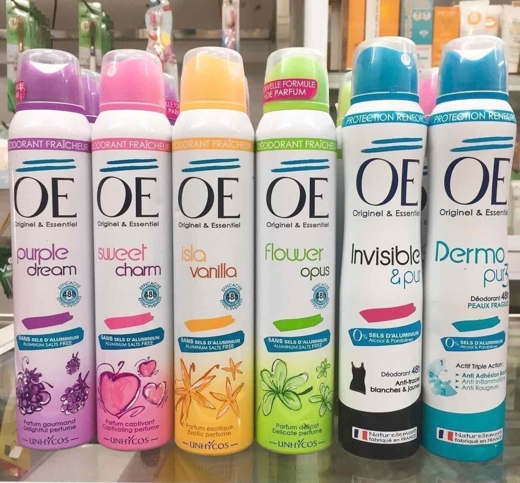 Xịt khử mùi toàn thân OE 200ml- Chon mùi ngẫu nhiên