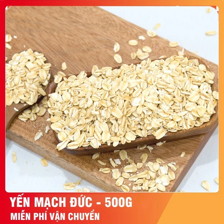 YẾN MẠCH GIẢM CÂN ĂN LIỀN HẠT CÁN DẸT GÓI 500G