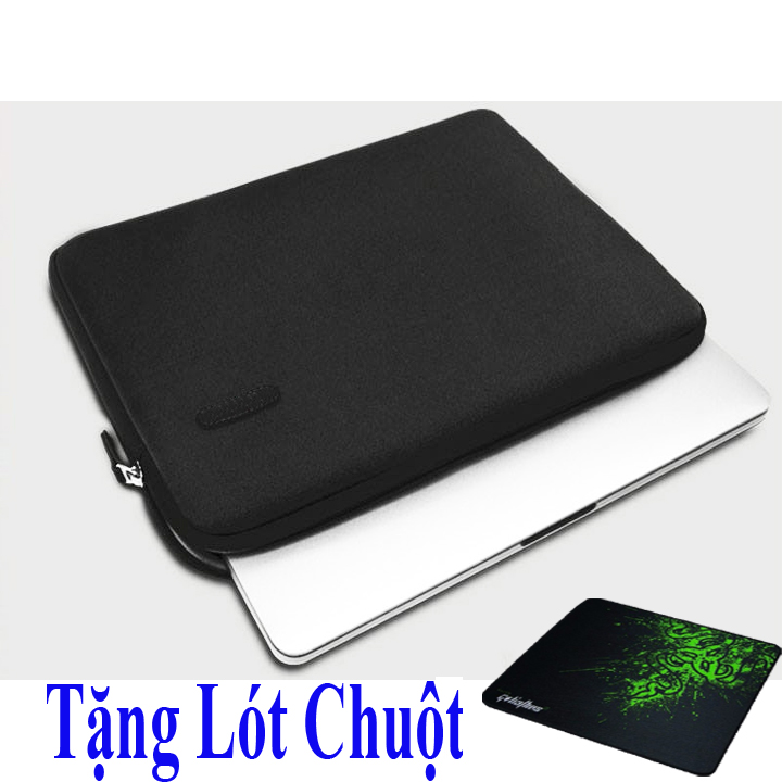 [HCM]Túi Chống sốc laptop 15 in tặng kèm lót chuột