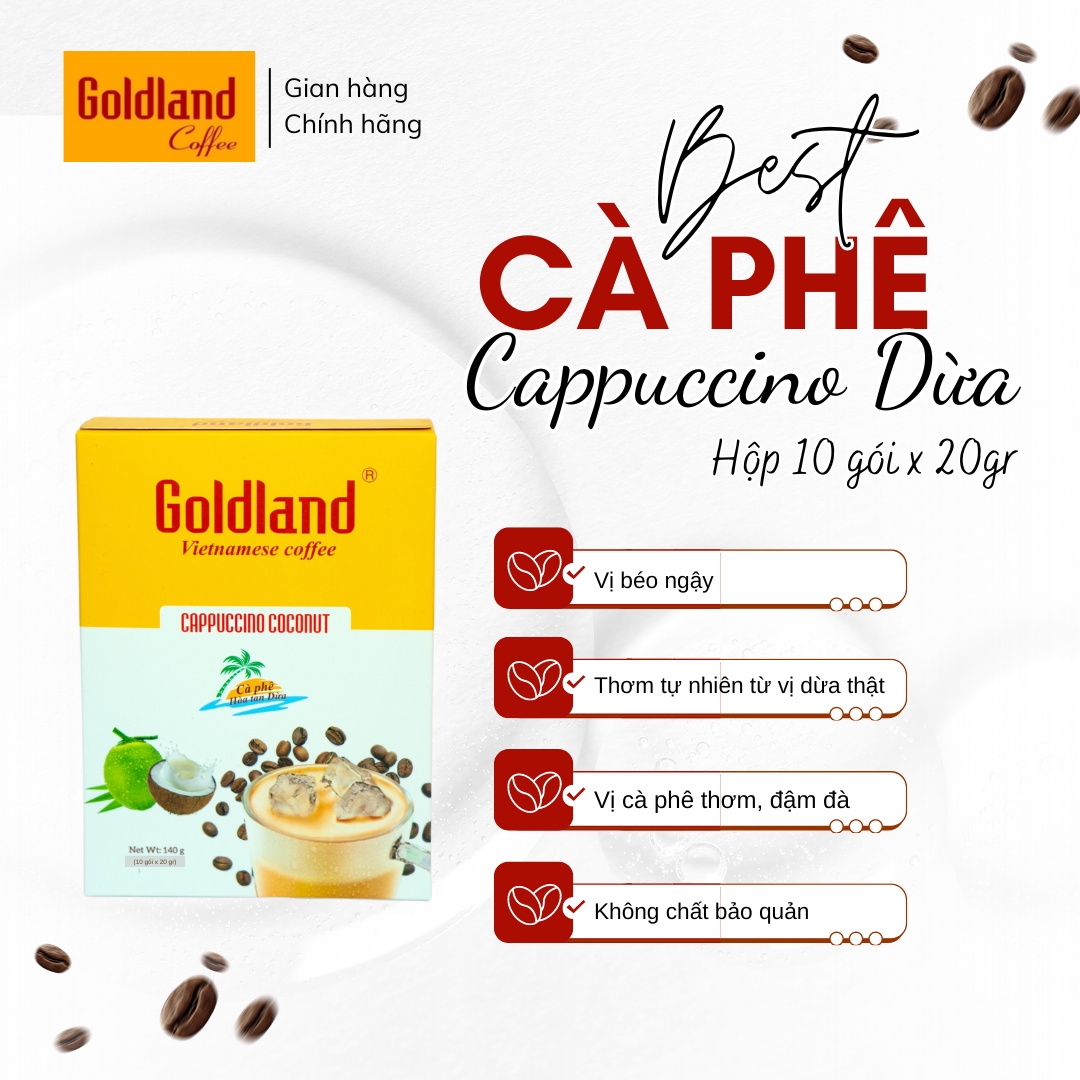 Cà phê dừa Cappuccino Goldland, Cà phê Song Nguyên
