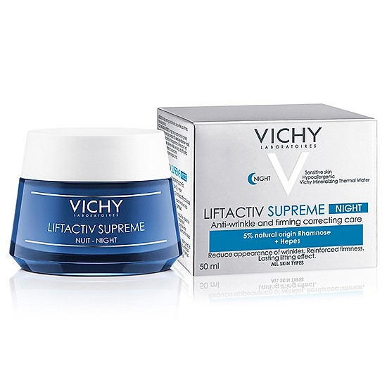 [HCM]Kem Dưỡng Giúp Chống Nhăn Và Làm Săn Chắc Da Ban Đêm - Liftactiv Ds Night Cream Vichy 50ml