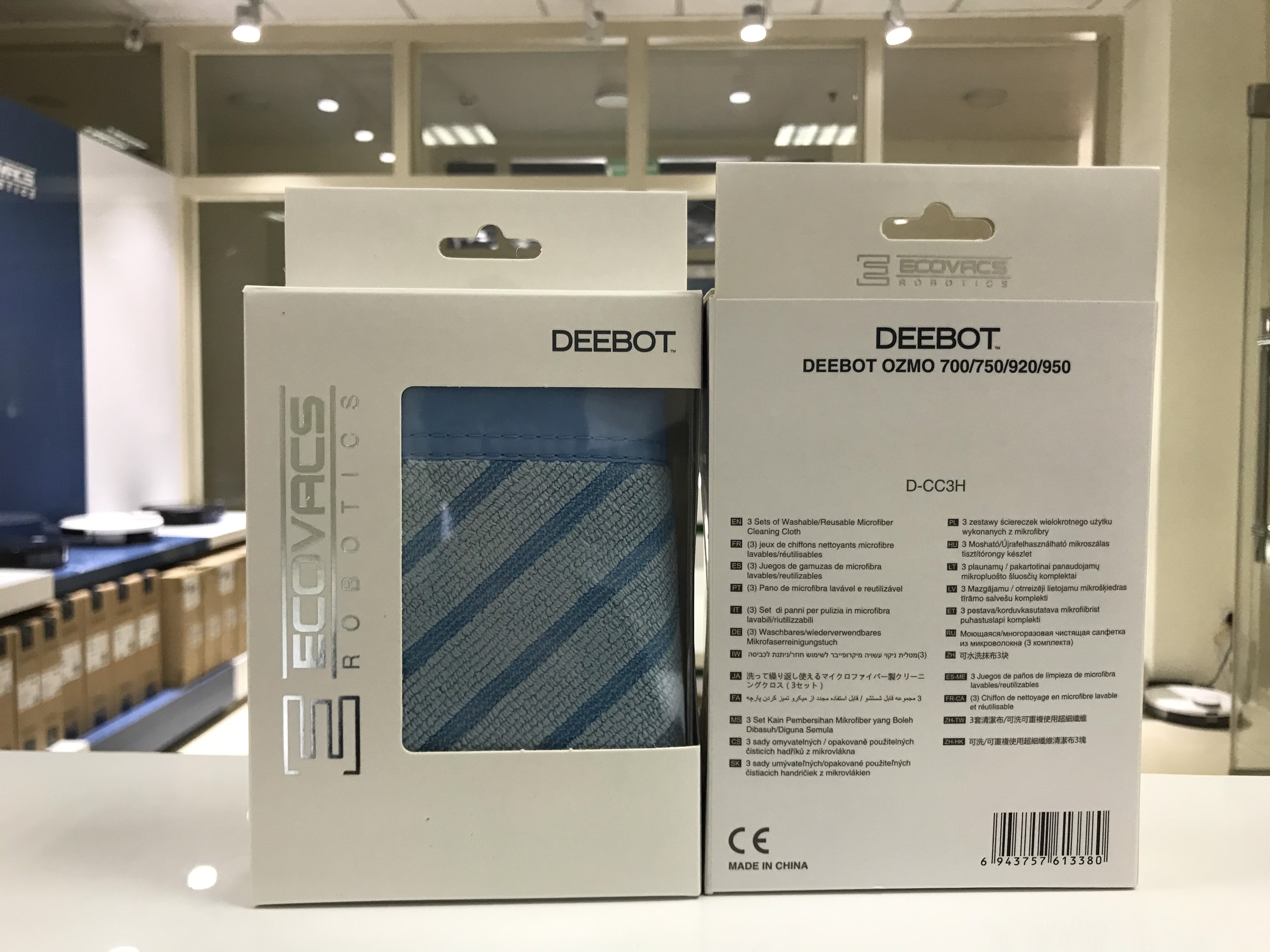 Hộp khăn lau Ecovacs Deebot Ozmo 920/950 - Hàng Chính Hãng
