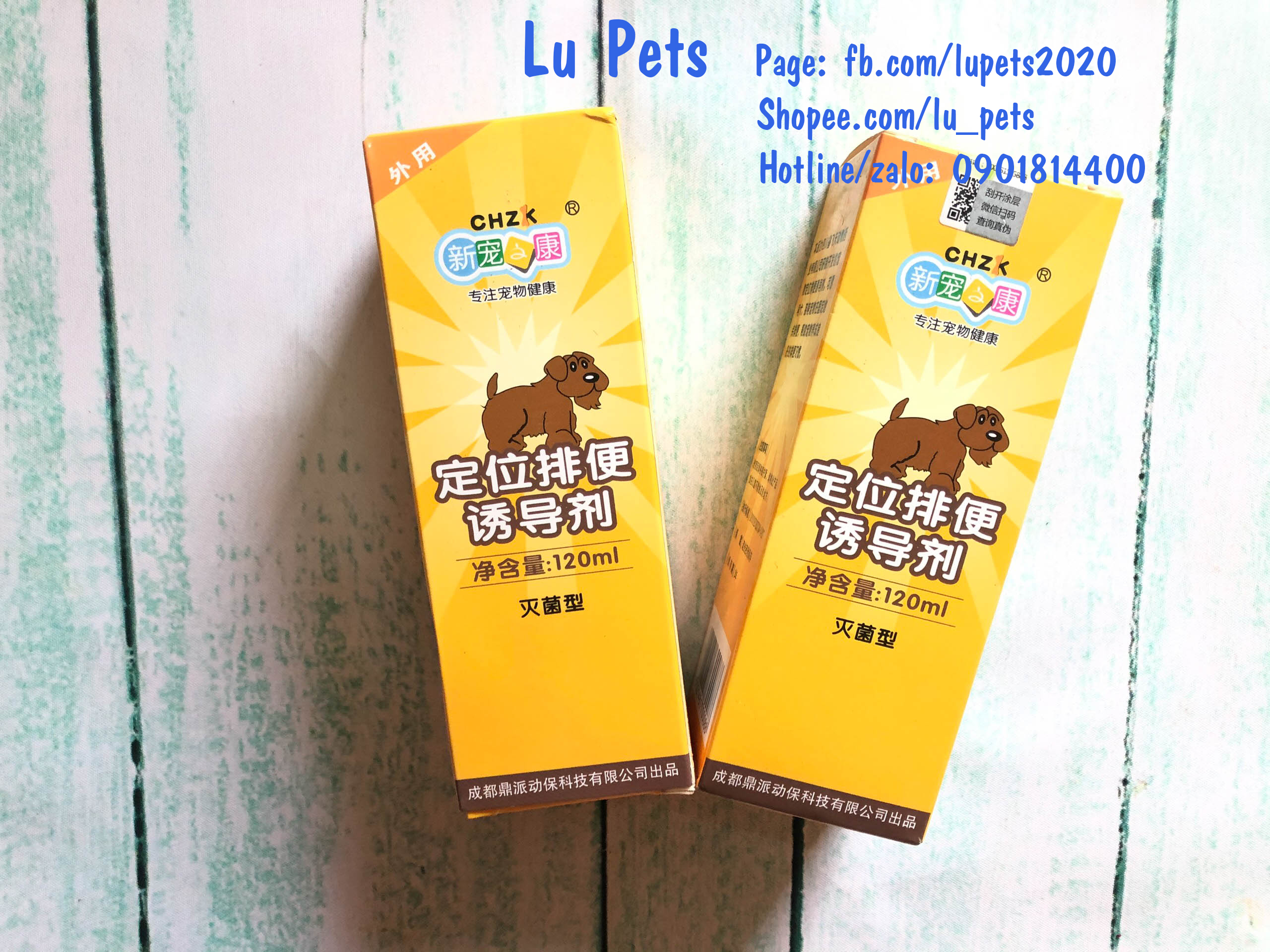 Dung Dịch Hướng Dẫn Chó Mèo Đi Vệ Sinh Đúng Chỗ CHZK 120mk | Nước Xịt Hướng Dẫn Chó Mèo Đi Vệ Sinh