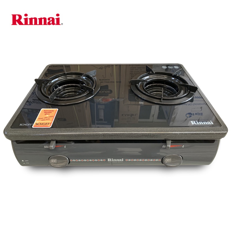 Bếp gas 6 tấc rinnai rv-5600-sch, đầu đốt tiết kiệm gas