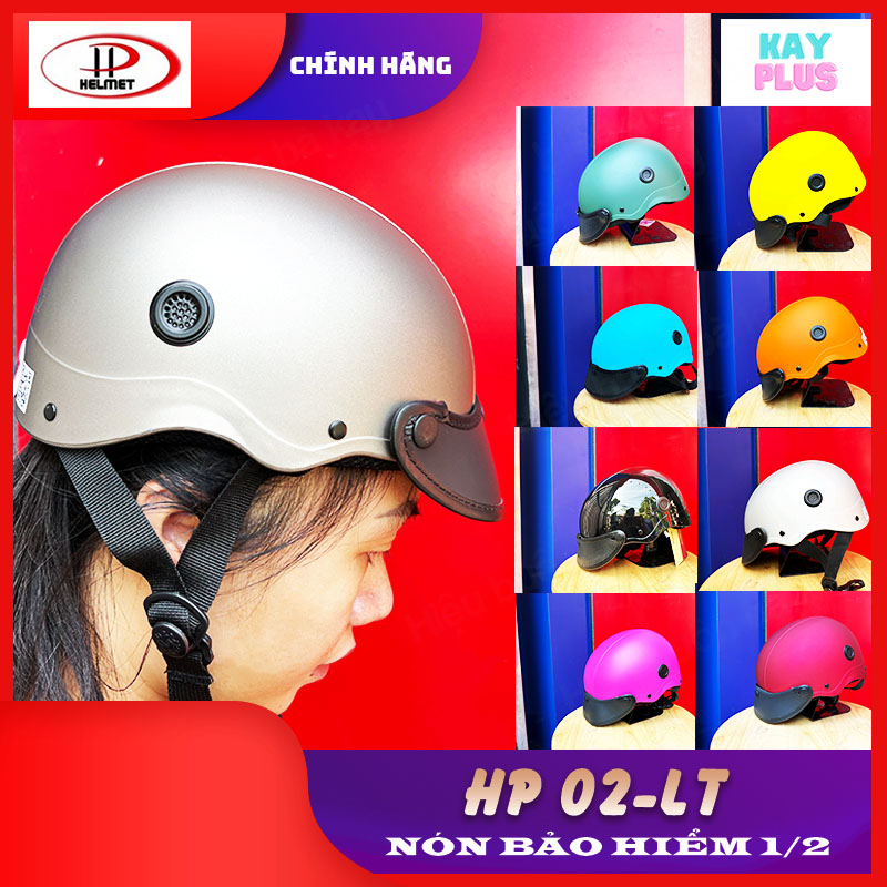 Mũ - nón bảo hiểm 1/2 sơn - hppro