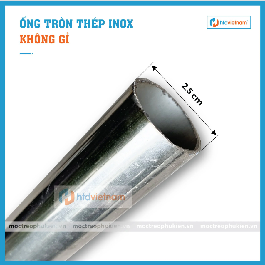 Ống tròn thép inox không gỉ