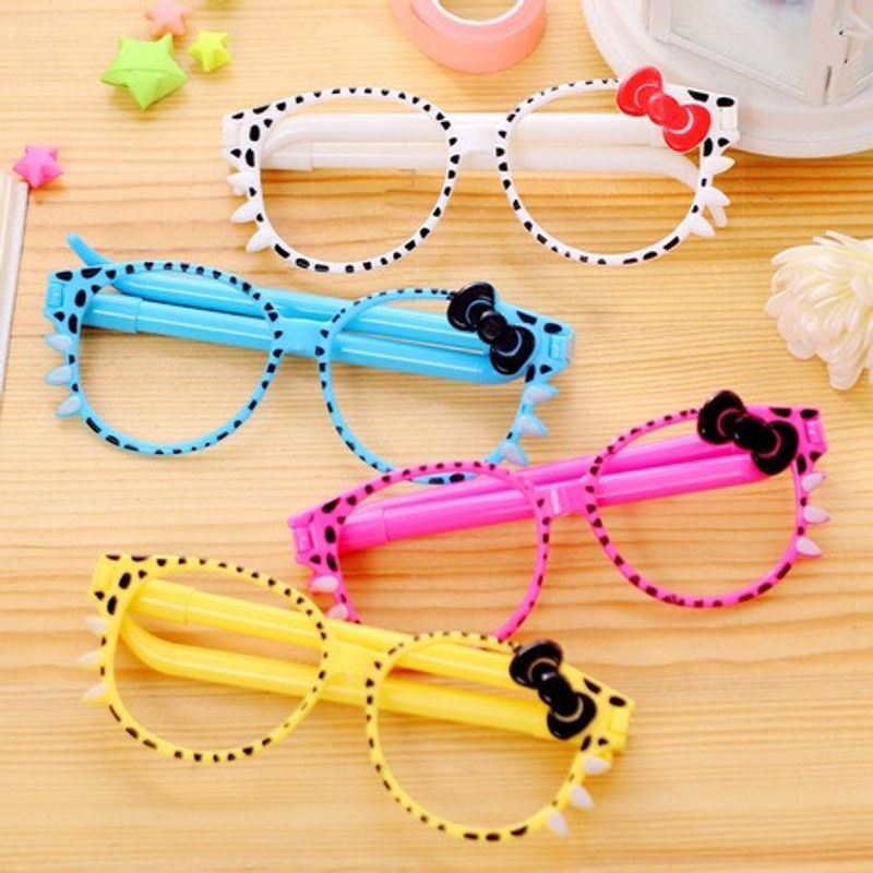 Bút bi kiêm mắt kính kitty cho bé Bút bi mắt kính kitty cho bé Bút bi mắt kính cute cho bé Bút bi mắt kính cho bé