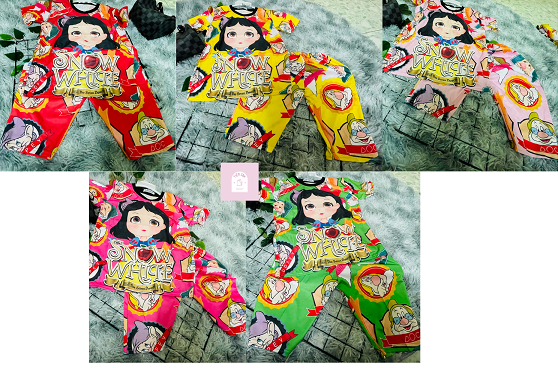 Đồ bộ bé gái thun hình girl