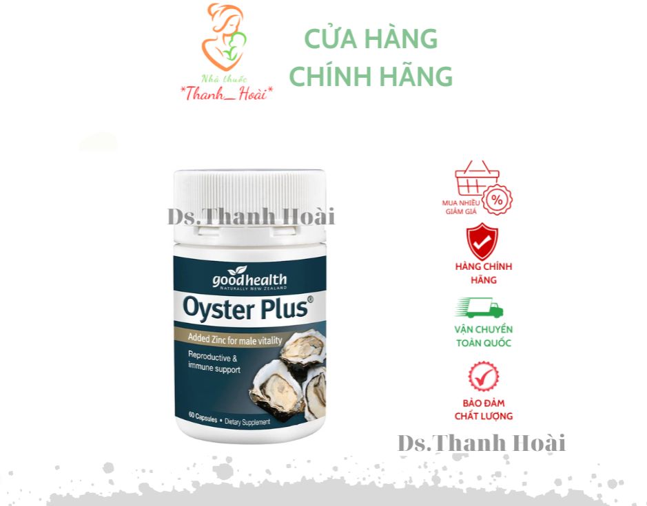 Tinh chất hàu Úc loại 60 viên