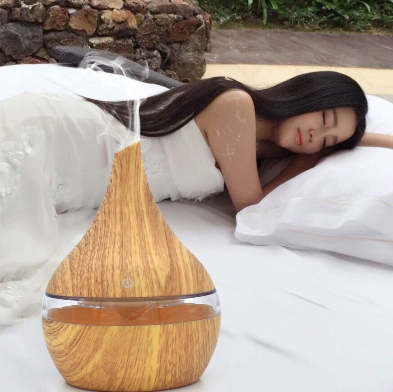 [TẶNG LÕI BÔNG]-Máy xông tinh dầu siêu âm cao cấp GK-X101 phiên bản quốc tế, Máy tạo độ ẩm đa năng, máy khuếch tán tinh dầu, máy phun tinh dầu thay thế cho đèn xông tinh dầu 300ml - GINKA