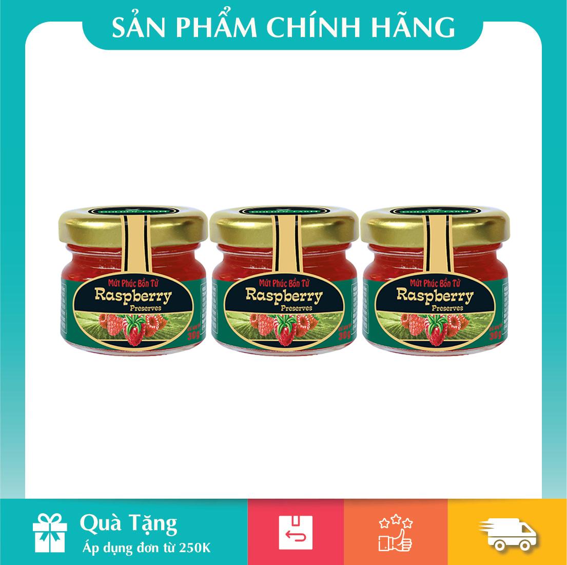 Lốc 3 hủ mứt phúc bồn tử golden farm