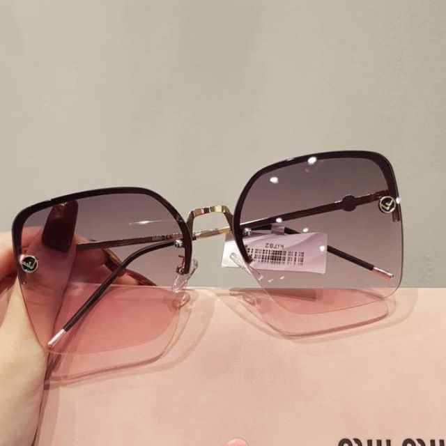 Mắt kính nữ mắt vuông dáng restock thời trang phối màu đẹp ms45