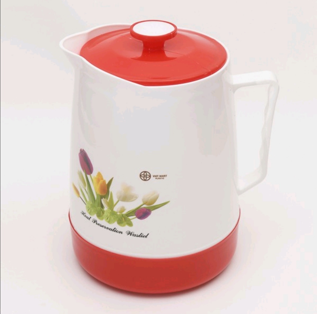 Bình nước ủ trà, nhân sâm, trà xanh nhựa Việt Nhật cao cấp. Siêu bền, chịu nhiệt cao, giữ nhiệt lâu.