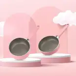 (Chỉ 25-29.06)Bộ nồi chảo chống dính Baby siêu bền Elmich EL-1170OL đáy từ size 16cm