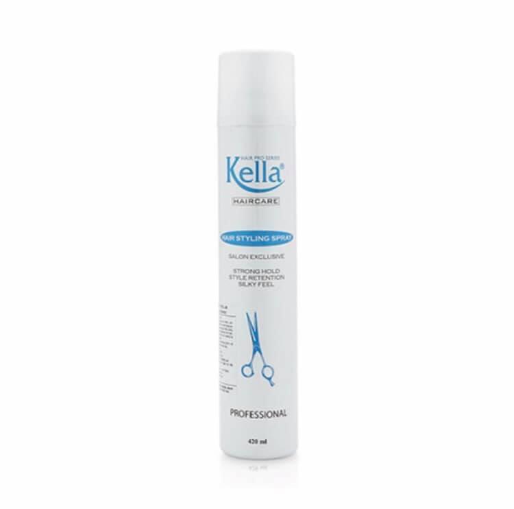 Keo xịt tóc KELLA mềm 420ml (nắp trắng)