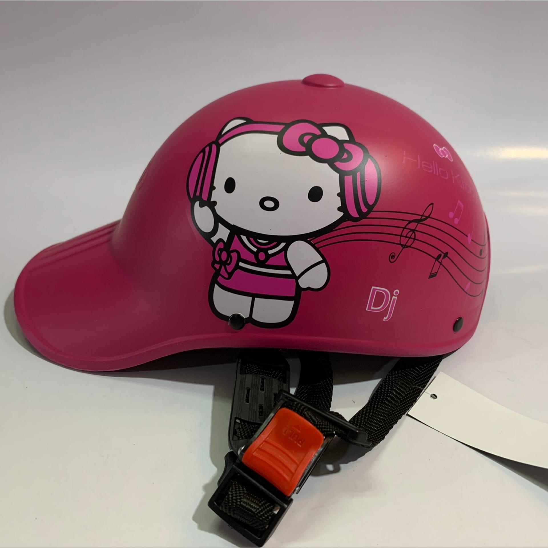 MŨ BẢO HIỂM KIỂU NÓN KẾT  HÌNH MÈO-BẢO HÀNH 12 THÁNG