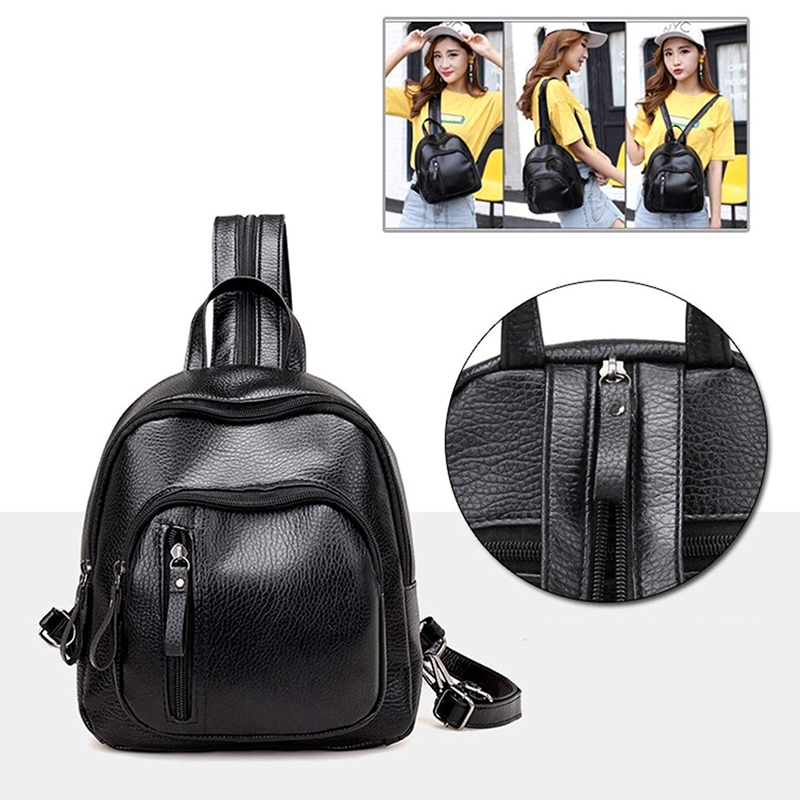 Parisian Ladies' Wilderness Mini Backpack in Black