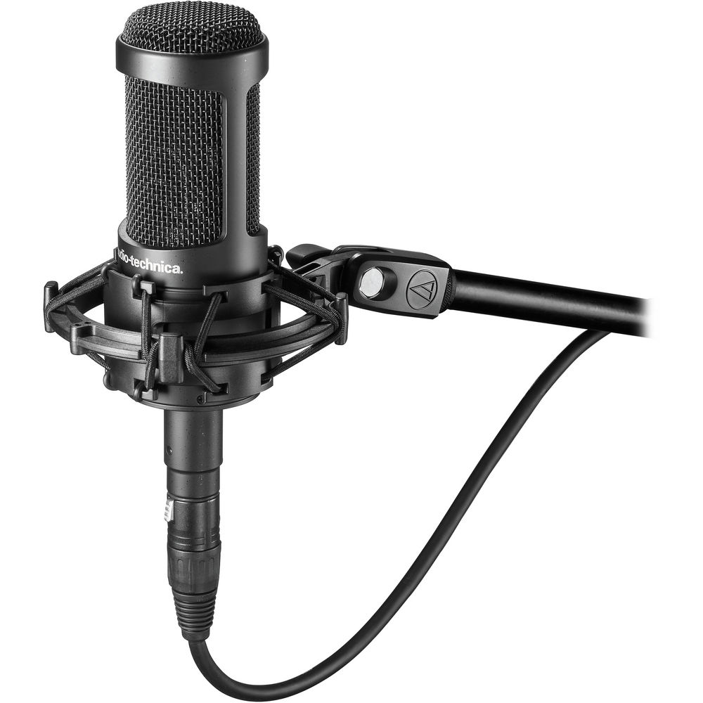 At2050 - mic thu âm chuyên nghiệp, màng thu kép hãng audio-technica
