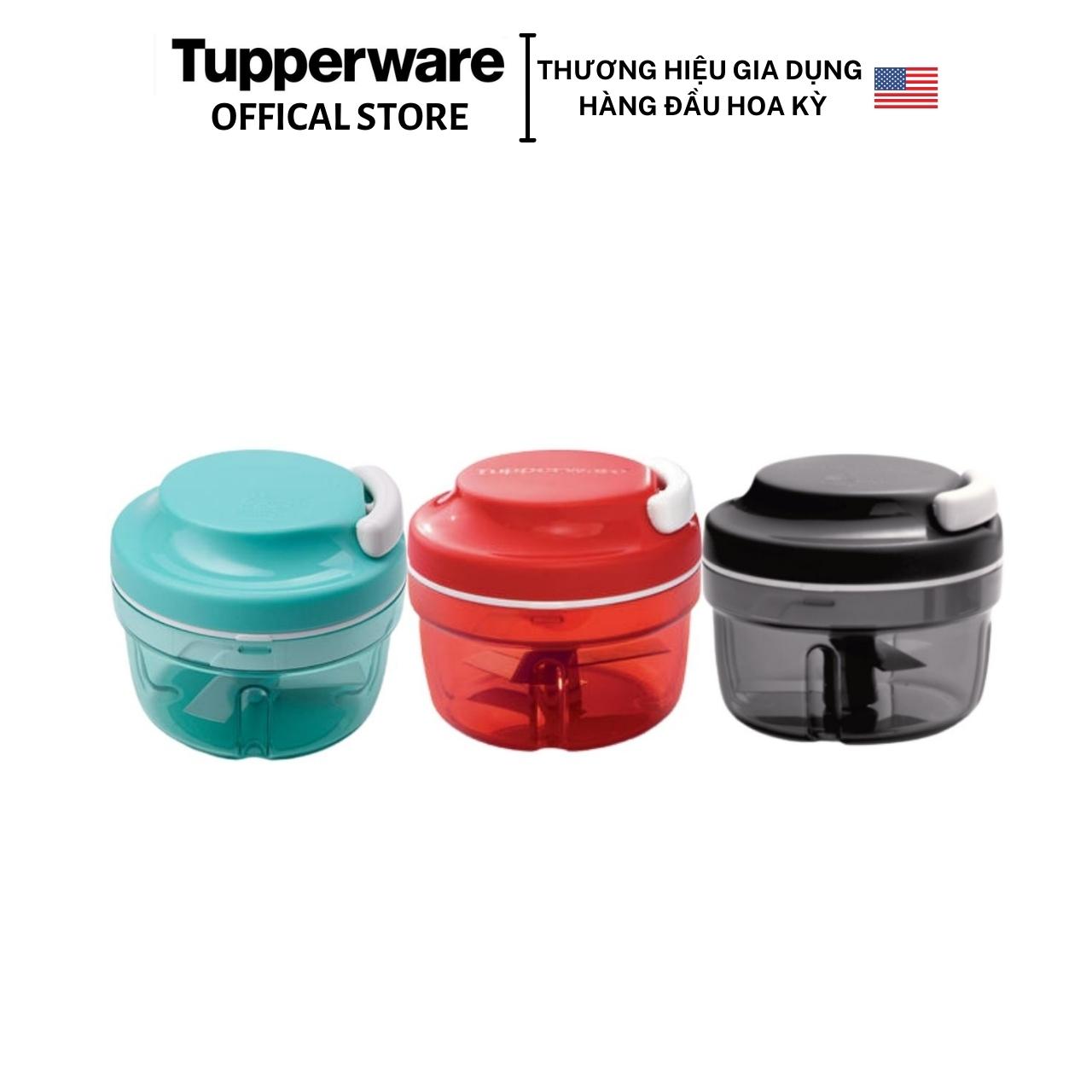 Dụng cụ xay thực phẩm Tupperware Turbo Chopper - Hàng chính hãng - Bảo hành trọn đời - Nhựa nguyên sinh, an toàn