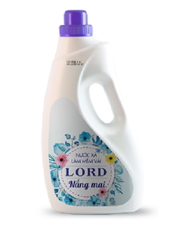 Nước xả vải Lord hương nắng mai (xanh) 1.8kg