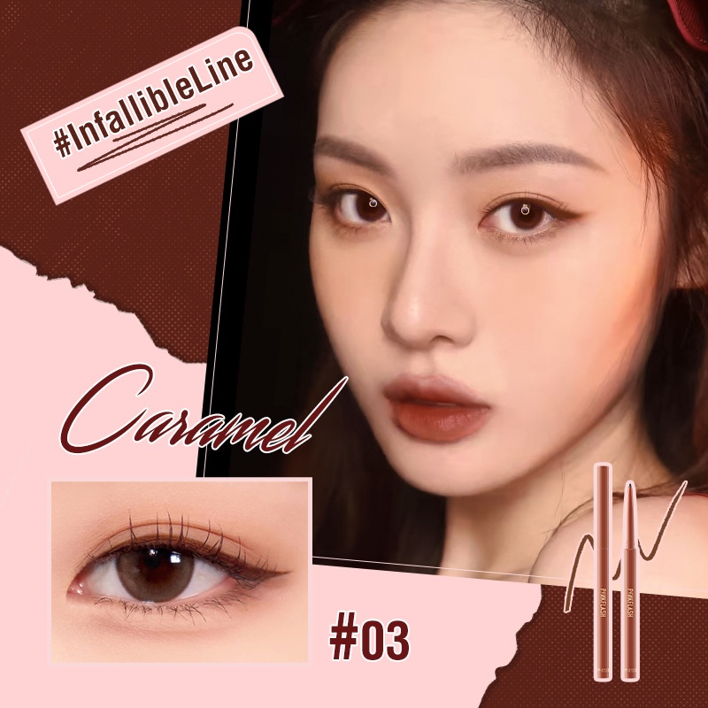 Bút chì kẻ mắt gel pinkflash e13 chống thấm nước lâu trôi 30g