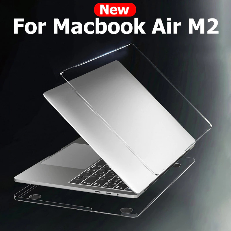 Ốp lưng trong suốt macbook Air 13.3 inch 2018 Model A1932 , MacBook Air 13.3 inch M1 Model A2337, MacBook Air  M2 13.6 inch Model A2681