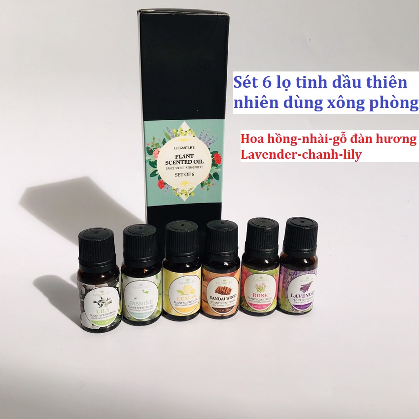 Tinh dầu thơm phòng nguyên chất 100% từ thiên nhiên, tinh dầu xông phòng, tinh dầu đuổi muỗi, tinh dầu thơm phòng dùng cho máy xông tinh dầu,máy khuếch tán tinh dầu, đèn xông tinh dầu, tinh dầu lemongrass dung tích 10ml