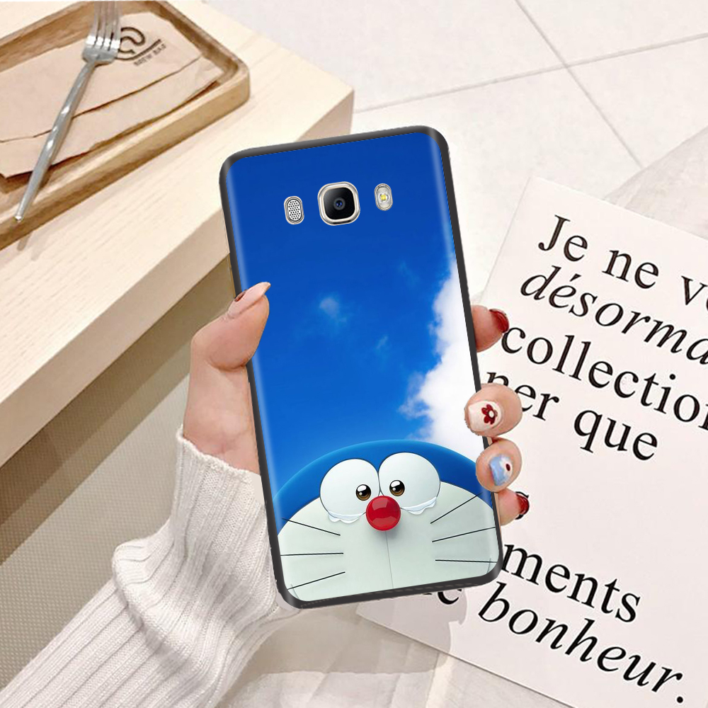 [HCM]Ốp lưng điện thoại Samsung Galaxy J5 Pro / J6 / J6 Plus / J7 / J7 2016 viền dẻo TPU BST Doremon Nhảy Múa