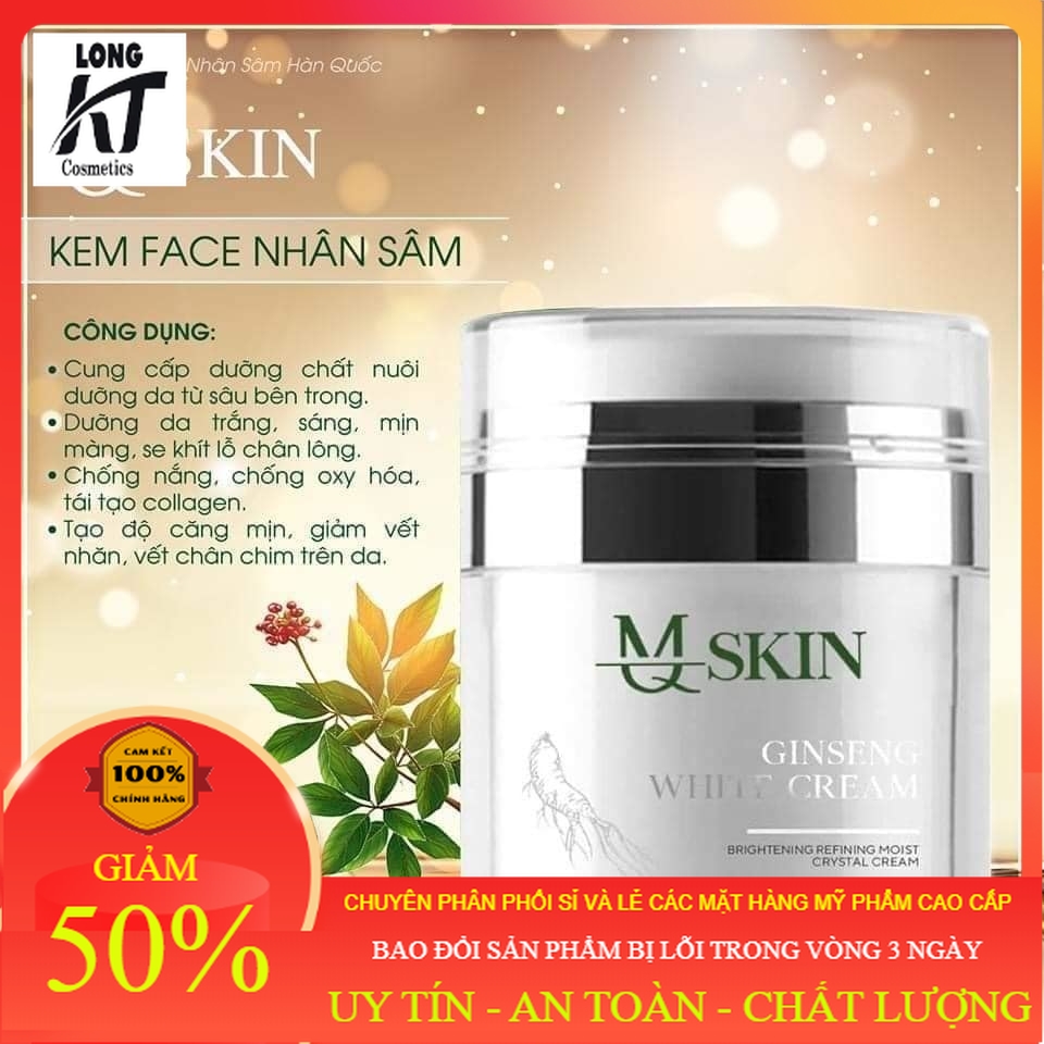 Mq skin kem dưỡng trắng da nhân sâm - kem face nhân sâm mqskin – dưỡng trắng da ngừa lão hóa