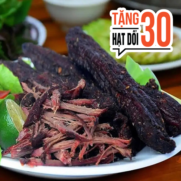 Thịt trâu gác bếp Tây Bắc , thịt trâu sấy chuẩn vị miền núi Tây Bắc đảm bảo an toàn VSTP