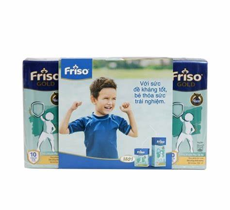 Sữa bột pha sẵn friso gold 180ml t12/2022