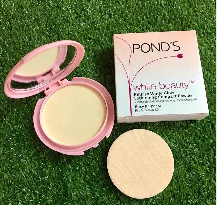 [HCM]Phấn trang điểm Ponds hộp tròn - MỊN SÁNG HỒNG