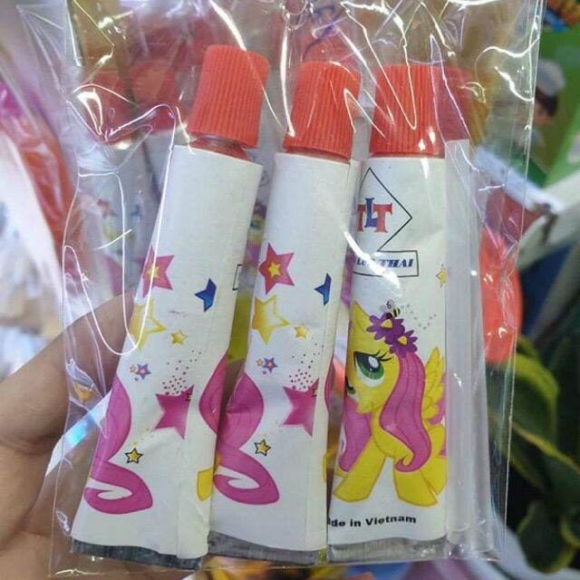 [MUA 2 GIẢM 5%][HCM]Set 3 tuýp thổi bong bóng keo bằng ống hút