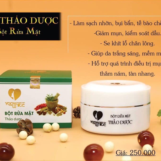 Bột thảo dược tái tạo da phương anh