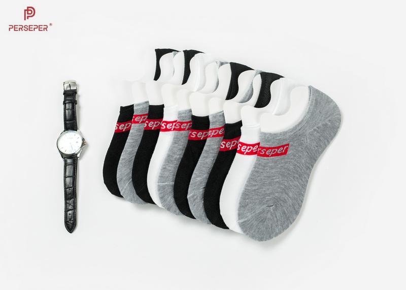 Combo 10 vớ ngắn nam thời trang ôm bàn chân mỏng thoáng khí unisex-MÀU TRẮNG
