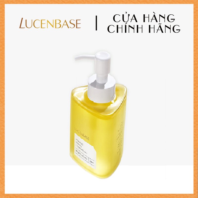 Dầu Tẩy Trang Hoa Cúc Cho Mặt, Môi, Mắt Lucenbase - Dịu nhẹ cho da nhạy cảm, Sạch lỗ chân lông, Giữ ẩm và Không bóng dầu.