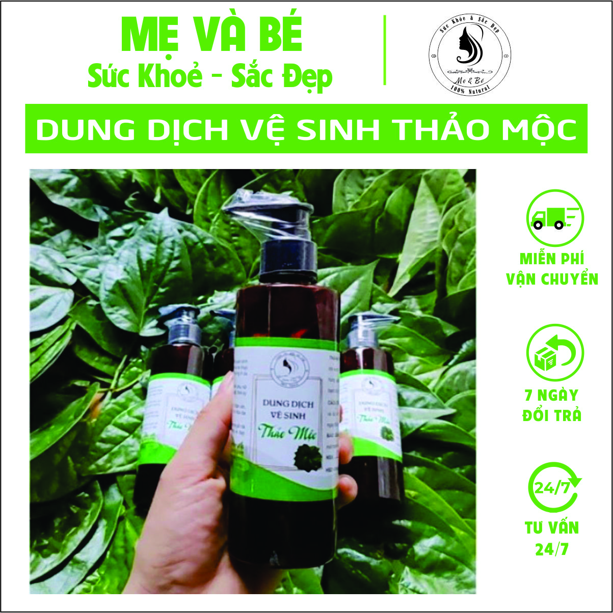 Dung dịch vệ sinh phụ nữ, Dung dịch vệ sinh thảo dược thiên nhiên không hoá chất