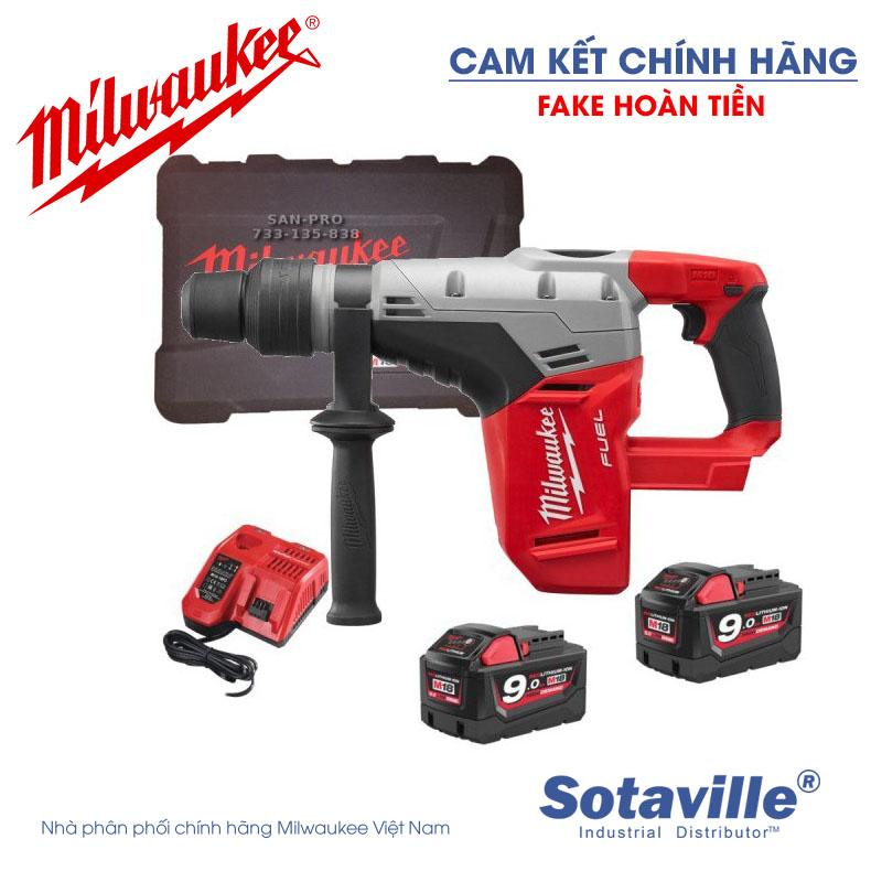 Máy khoan búa milwaukee m18 chm-902c