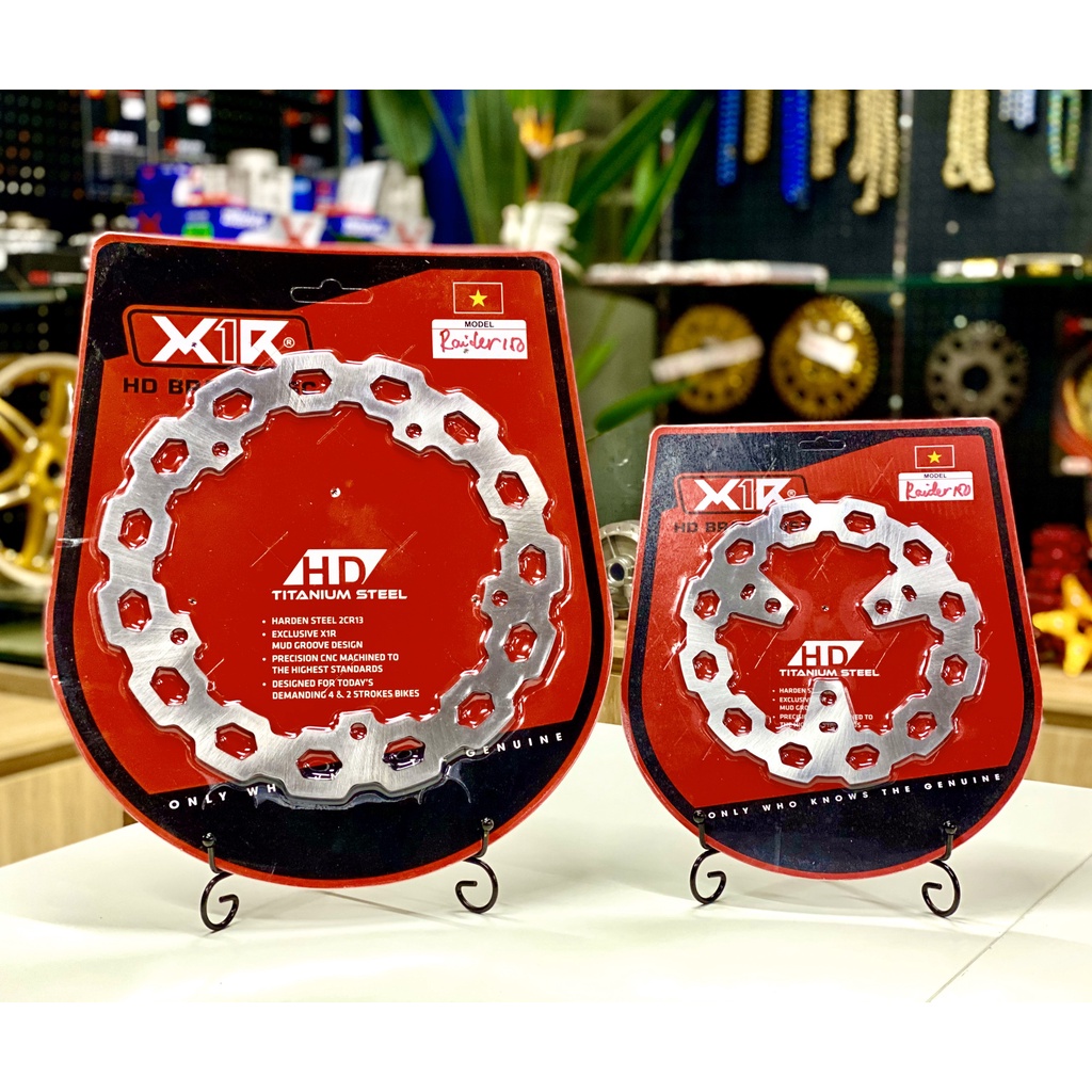 Đĩa thắng trước / sau 290mm x1r phiên bản 2024 cho raider/satria 150