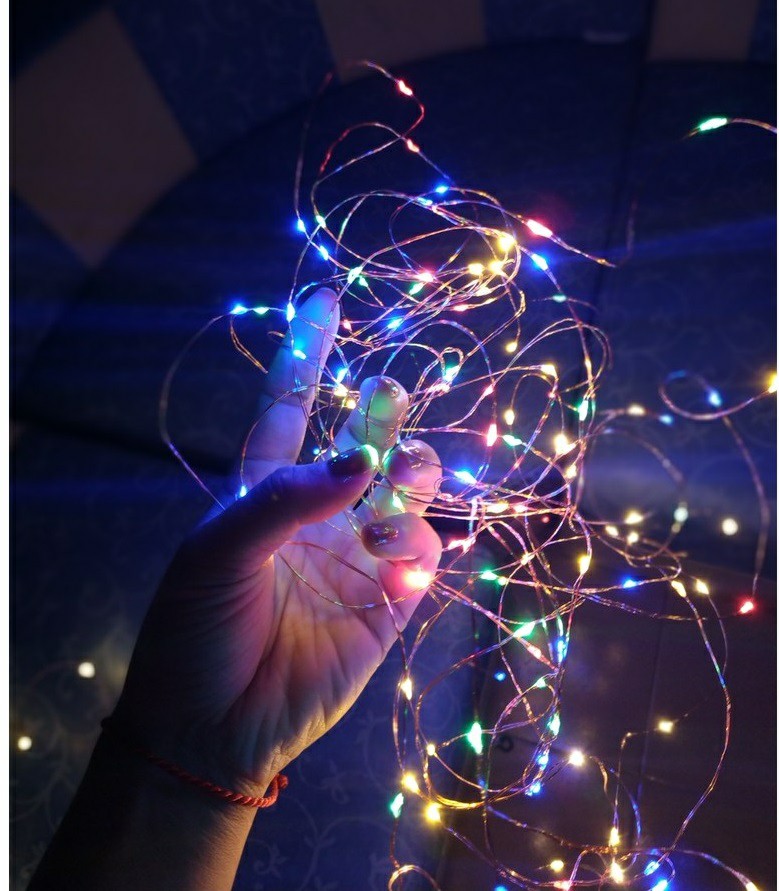 dây Đèn Led Đom Đóm, Đèn Fairylight dây led dài 2m