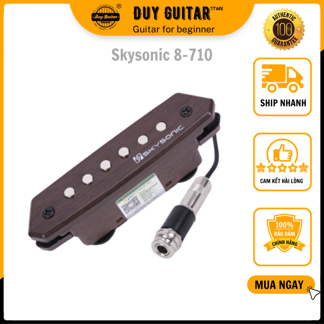 Skysonic a-810 guitar pick up for guitar acoustic classic pick up direct
