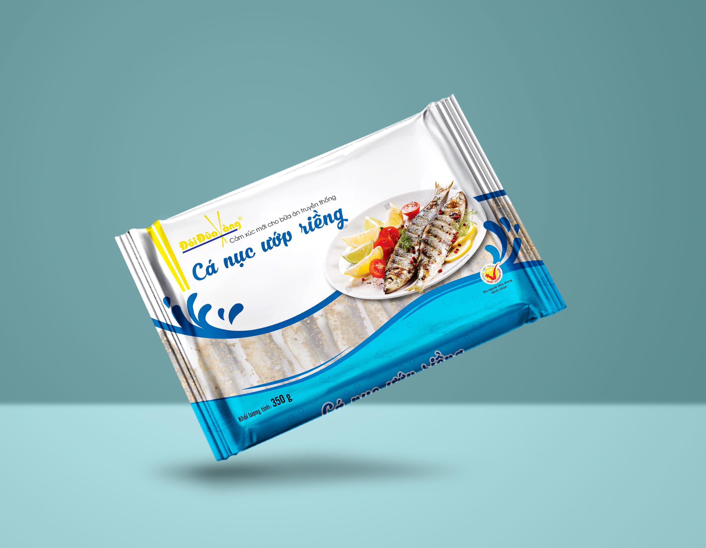 Cá Nục ướp riềng 700gr/gói