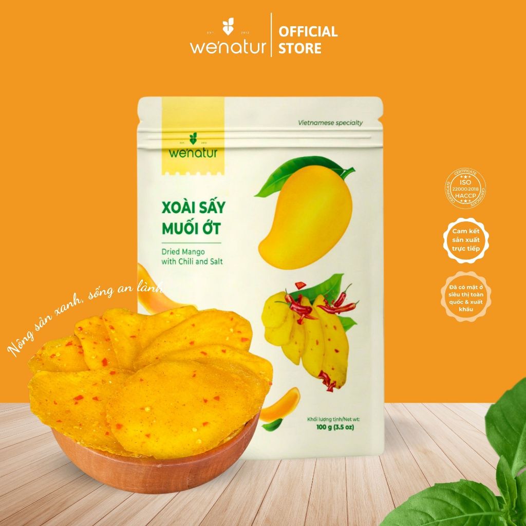 Xoài sấy muối ớt 100g