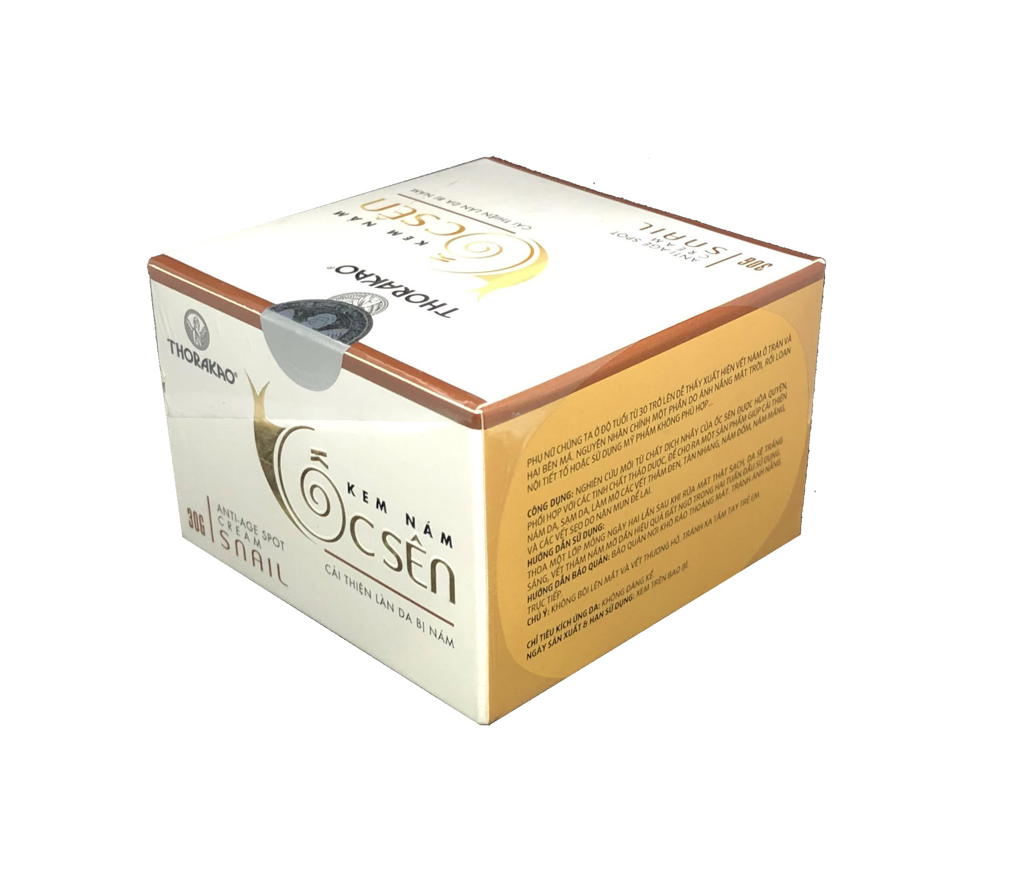 Thorakao kem nám ốc sên 30g new