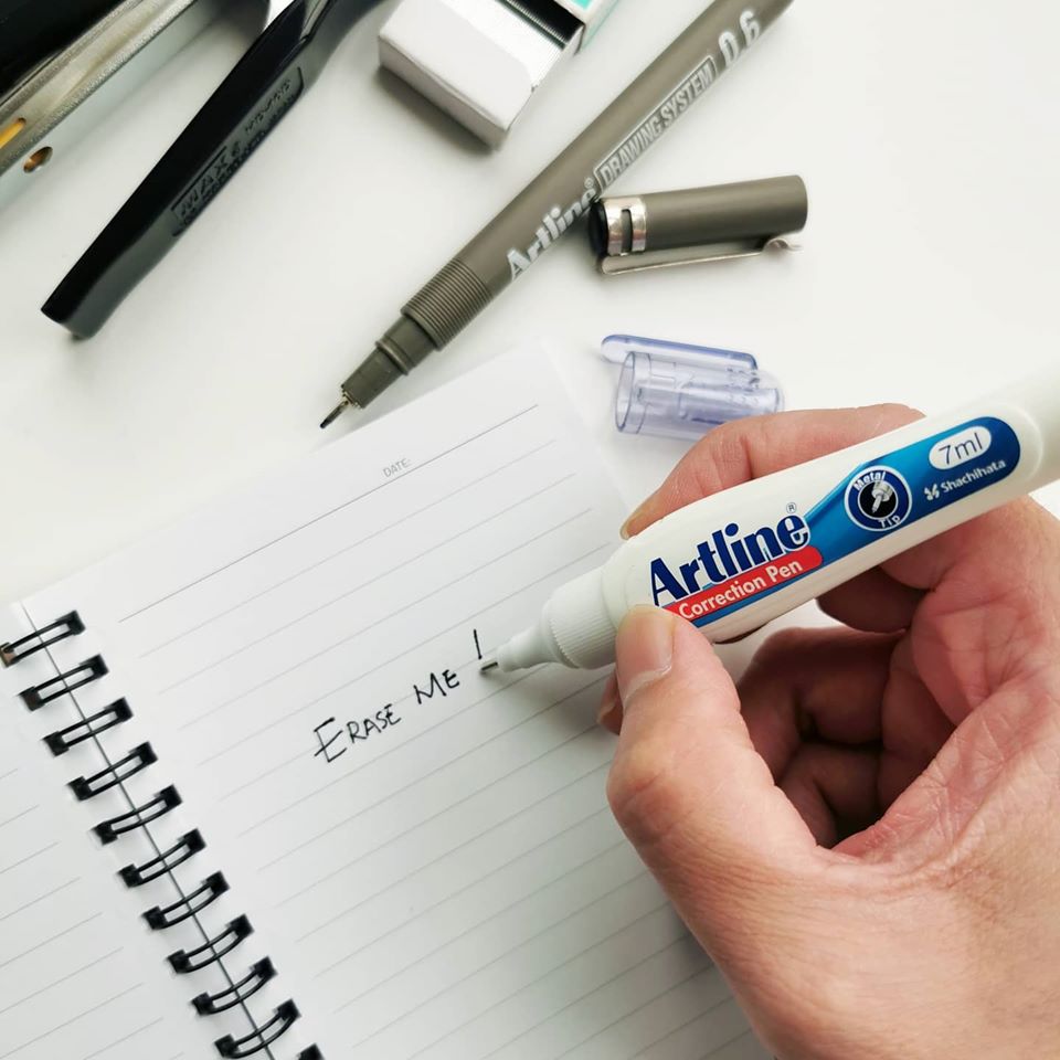 Bút xóa trắng artline ecr-p7