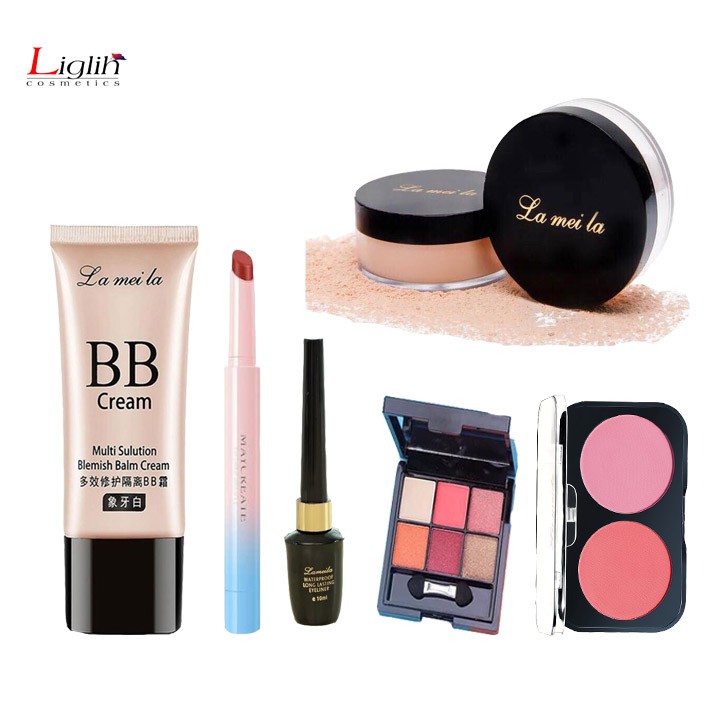 Bộ make up cá nhân lameila 6 món