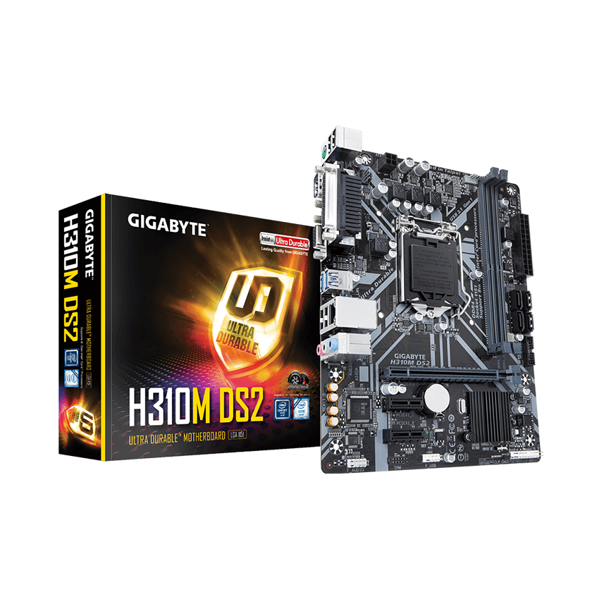 Mainboard gigabyte h310m ds2 - hàng chính hãng