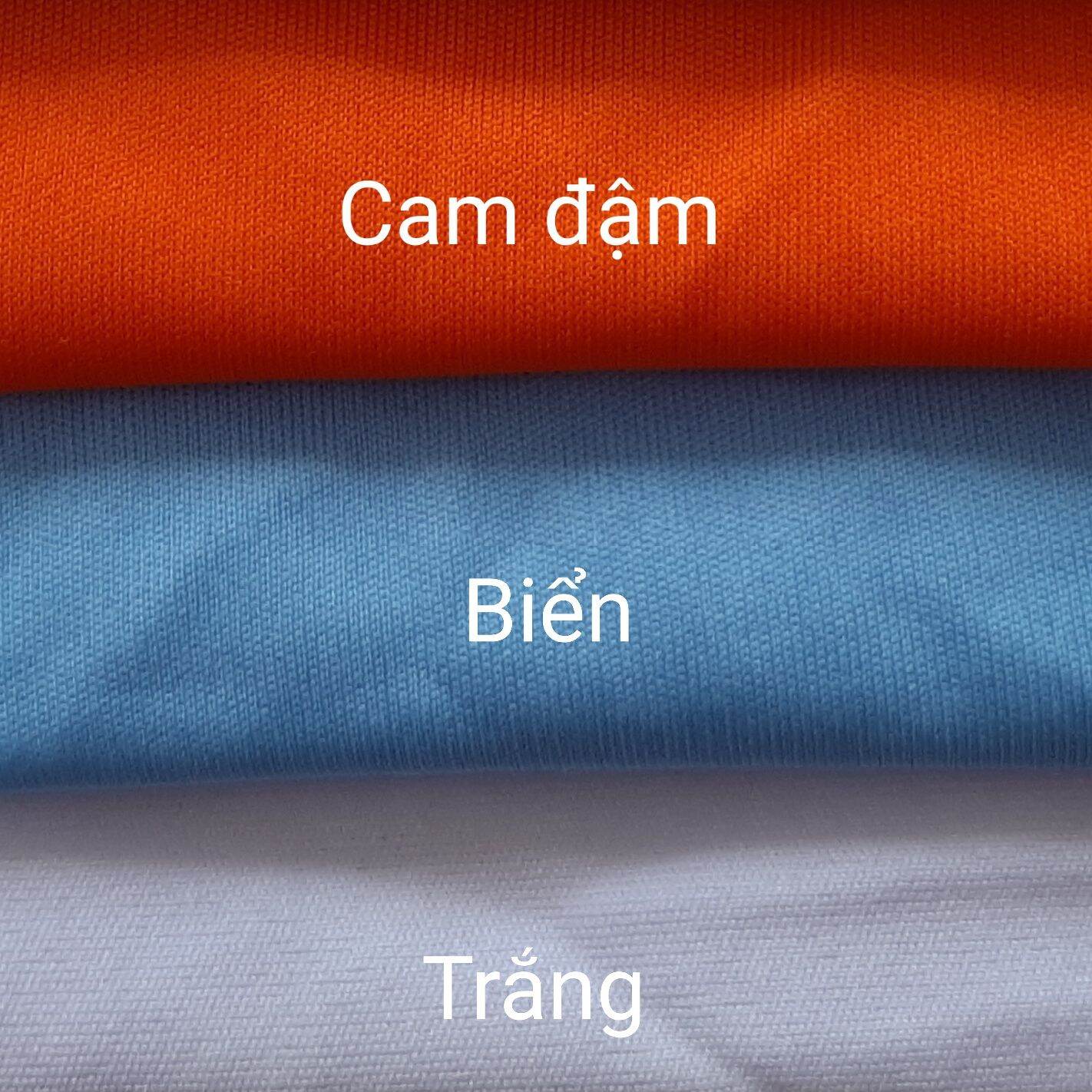 Vải thun sẹc, nhiều màu